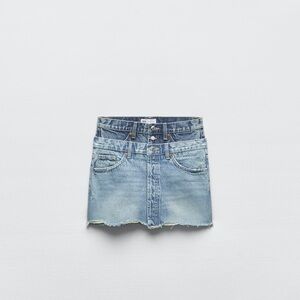 Zara Denim Mini Skirt